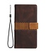 SoFetch Bruin Splitleder Bookcase Hoesje voor de Samsung Galaxy S24 Ultra