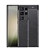 SoFetch Zwart Slim Licthi TPU Hoesje voor de Samsung Galaxy S24 Ultra