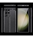 SoFetch Zwart Slim Licthi TPU Hoesje voor de Samsung Galaxy S24 Ultra