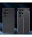 SoFetch Blauw Slim Licthi TPU Hoesje voor de Samsung Galaxy S24 Ultra