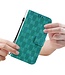 SoFetch Groen Monogram Bookcase Hoesje voor de Samsung Galaxy S24 Ultra