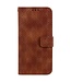 SoFetch Bruin Monogram Bookcase Hoesje voor de Samsung Galaxy S24 Ultra