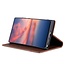 Azns Koffiebruin Magnetisch Bookcase Hoesje voor de Samsung Galaxy S24 Ultra