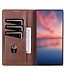 Azns Koffiebruin Magnetisch Bookcase Hoesje voor de Samsung Galaxy S24 Ultra