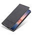 Azns Zwart Magnetisch Bookcase Hoesje voor de Samsung Galaxy S24 Ultra