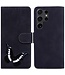 SoFetch Zwart Vlinder Bookcase Hoesje voor de Samsung Galaxy S24 Ultra