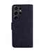 SoFetch Zwart Vlinder Bookcase Hoesje voor de Samsung Galaxy S24 Ultra