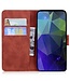 SoFetch Bruin Vlinder Bookcase Hoesje voor de Samsung Galaxy S24 Ultra