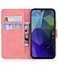 SoFetch Roze Vlinder Bookcase Hoesje voor de Samsung Galaxy S24 Ultra