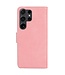 SoFetch Roze Vlinder Bookcase Hoesje voor de Samsung Galaxy S24 Ultra