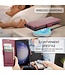Rood Litchee Glossy Bookcase Hoesje voor de Samsung Galaxy S24 Ultra