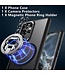 SoFetch Zwart Lensbescherming Houder Backcover Hoesje voor de Samsung Galaxy S24 Ultra