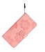 SoFetch Roze Bloemen Bookcase Hoesje voor de Samsung Galaxy S24 Ultra