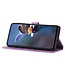 SoFetch Paars Bloemen Bookcase Hoesje voor de Samsung Galaxy S24 Ultra