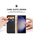 DUX DUCIS Zwart Portemonnee Bookcase Hoesje voor de Samsung Galaxy S24 Ultra