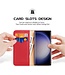 DUX DUCIS Rood Portemonnee Bookcase Hoesje voor de Samsung Galaxy S24 Ultra