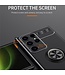 SoFetch Saffierblauw Valbestendig Houder TPU Hoesje voor de Samsung Galaxy S24 Ultra