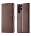 Lc. Imeeke Bruin Elegant Bookcase Hoesje voor de Samsung Galaxy S24 Ultra