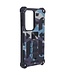 SoFetch Navy Blauw Leger Hybride Hoesje voor de Samsung Galaxy S24 Ultra
