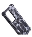 SoFetch Zwart Leger Hybride Hoesje voor de Samsung Galaxy S24 Ultra