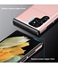 SoFetch Legergroen Pasjeshouder Modern Hybride Hoesje voor de Samsung Galaxy S24 Ultra