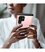 SoFetch Zwart Pasjeshouder Modern Hybride Hoesje voor de Samsung Galaxy S24 Ultra