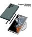 GKK Groen Slim Hardcase Hoesje voor de Samsung Galaxy S24 Ultra
