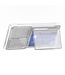 GKK Transparant Pasjeshouder Houder Backcover Hoesje voor de Samsung Galaxy S24 Ultra