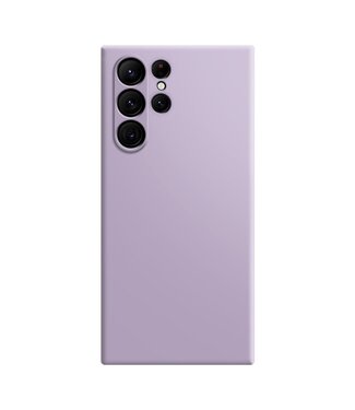 SoFetch Lichtpaars Glad TPU Hoesje Samsung Galaxy S24 Ultra