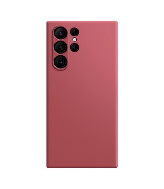 SoFetch Rood Glad TPU Hoesje Samsung Galaxy S24 Ultra