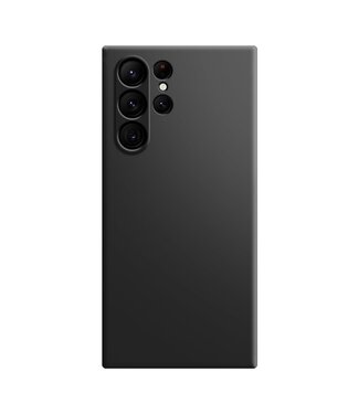 SoFetch Zwart Glad TPU Hoesje Samsung Galaxy S24 Ultra