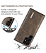 Koffiebruin Portemonnee 2-in-1 Hoesje voor de Samsung Galaxy S24 Ultra