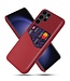 SoFetch Rood Pasjeshouder Stijlvol Hybride Hoesje voor de Samsung Galaxy S24 Ultra