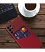 SoFetch Rood Pasjeshouder Stijlvol Hybride Hoesje voor de Samsung Galaxy S24 Ultra