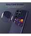 SoFetch Blauw Pasjeshouder Stijlvol Hybride Hoesje voor de Samsung Galaxy S24 Ultra