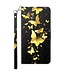 SoFetch  Gouden Vlinders Bookcase Hoesje voor de Samsung Galaxy S24 Ultra
