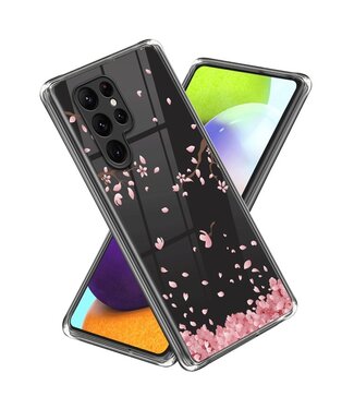 SoFetch Sakura TPU Hoesje Samsung Galaxy S24 Ultra