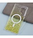 SoFetch Geel Slim Glitters Hybride Hoesje voor de Samsung Galaxy S24 Ultra