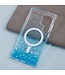 SoFetch Blauw Slim Glitters Hybride voor de Samsung Galaxy S24 Ultra