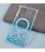 SoFetch Blauw Slim Glitters Hybride voor de Samsung Galaxy S24 Ultra