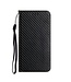 SoFetch Zwart Carbon Bookcase Hoesje voor de Samsung Galaxy S24 Ultra