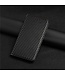 SoFetch Zwart Carbon Bookcase Hoesje voor de Samsung Galaxy S24 Ultra