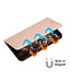 SoFetch Rozegoud Carbon Bookcase Hoesje voor de Samsung Galaxy S24 Ultra