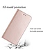 SoFetch Rozegoud Carbon Bookcase Hoesje voor de Samsung Galaxy S24 Ultra