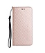 SoFetch Rozegoud Carbon Bookcase Hoesje voor de Samsung Galaxy S24 Ultra