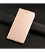 SoFetch Rozegoud Carbon Bookcase Hoesje voor de Samsung Galaxy S24 Ultra