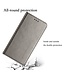 SoFetch Grijs Carbon Bookcase Hoesje voor de Samsung Galaxy S24 Ultra