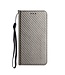 SoFetch Grijs Carbon Bookcase Hoesje voor de Samsung Galaxy S24 Ultra