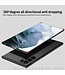 Mofi Zwart Valbestendig Slim Hardcase Hoesje voor de Samsung Galaxy S24 Ultra