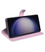 SoFetch Roze Litchee Bookcase Hoesje voor de Samsung Galaxy S24 Ultra